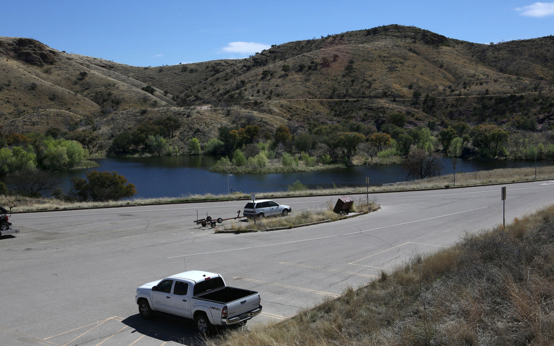 Then and Now: Peña Blanca Lake